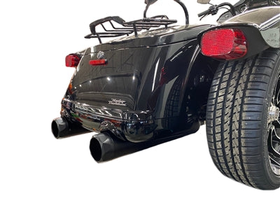 4.5" B.A.M. Stick Slip-On Mufflers | Black
