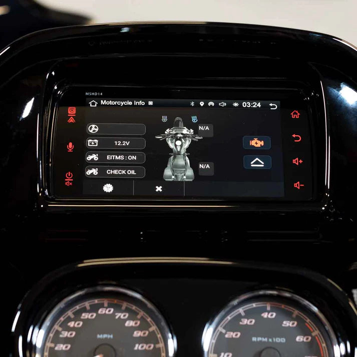 DIAMOND AUDIO MSHD14 - Plug N-Play Digital Media Receiver for 2014-2023 Harley Davidson