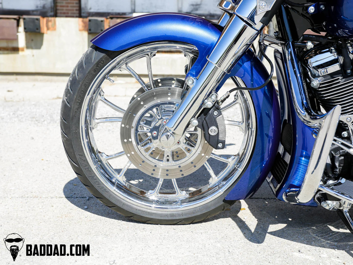 21" Wrap Front Fender