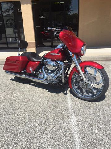 AMERICAN SUSPENSION 23" or FAT 21 wheel Triple Tree Kit for 1999-2024 Harley Davidson Touring