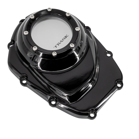 TRASK Assault Series CAM Cover With Window for Twin Cam & M8