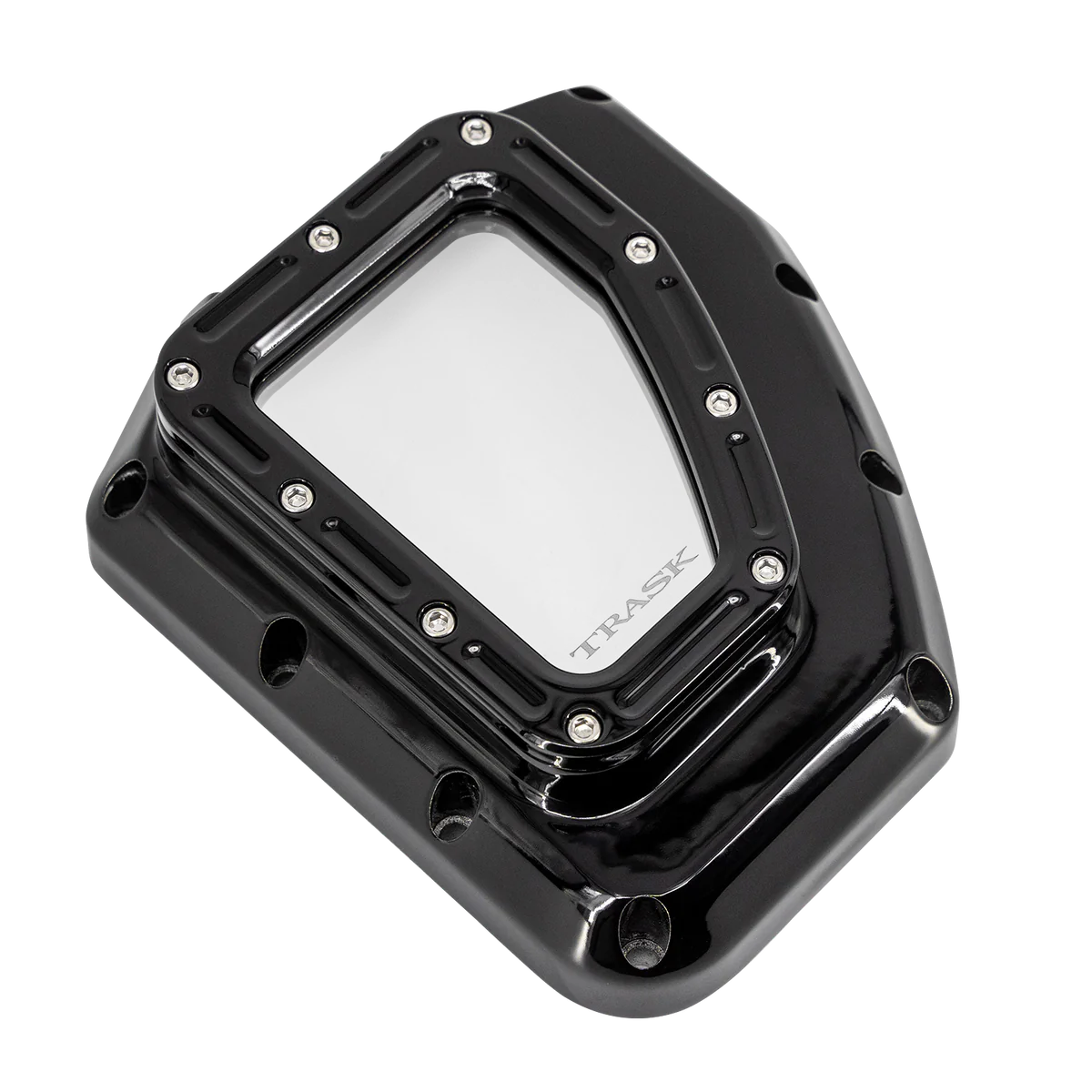 TRASK Assault Series CAM Cover With Window for Twin Cam & M8