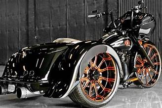 SWOOP TRI-GLIDE/RG3/FREEWHEELER REAR TRIKE FENDERS SET