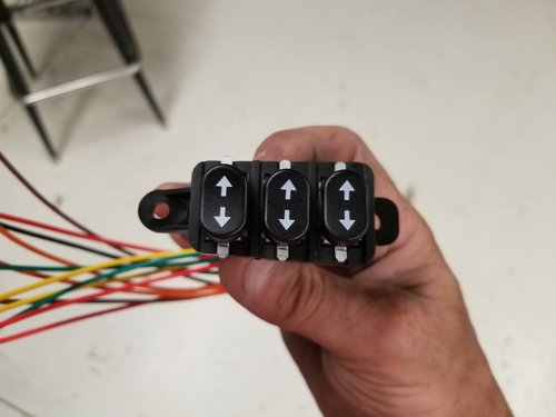 2014 and up air ride & center stand switch