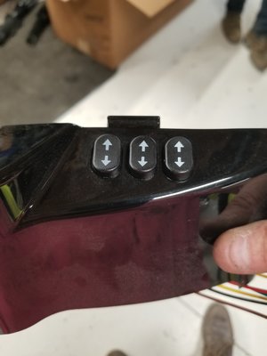 2014 and up air ride & center stand switch