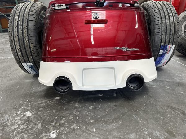 Freewheeler & Road Glide 3 Rear Extension 2014 To 2024 | DBC339 DBC339 Made from hand laid fiberglass. Bolt on or mold on. Fits all Freewheelers.