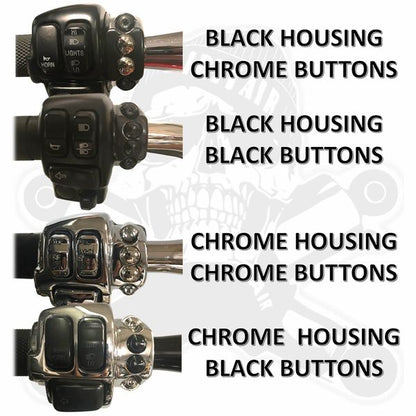 DIRTY AIR Handlebar Grip Switch with Push Buttons