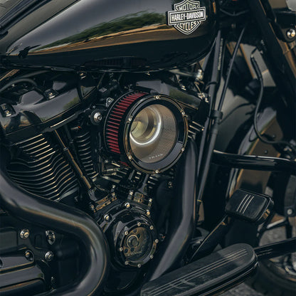 TRASK Assault Series CAM Cover With Window for Twin Cam & M8