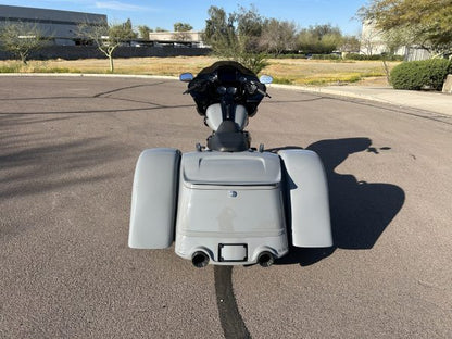 Freewheeler & Road Glide 3 Rear Extension 2014 To 2024 | DBC339 DBC339 Made from hand laid fiberglass. Bolt on or mold on. Fits all Freewheelers.