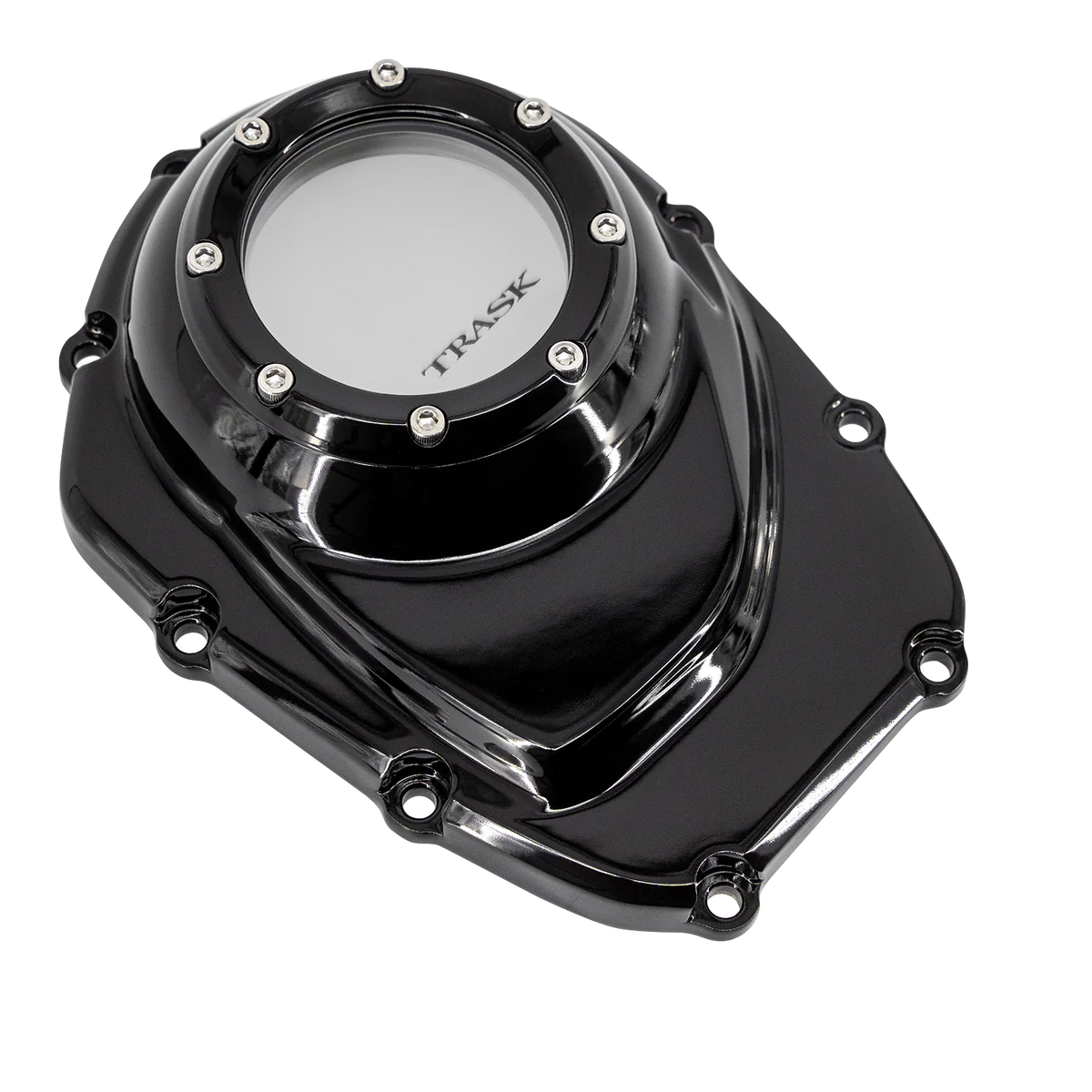 TRASK Assault Series CAM Cover With Window for Twin Cam & M8