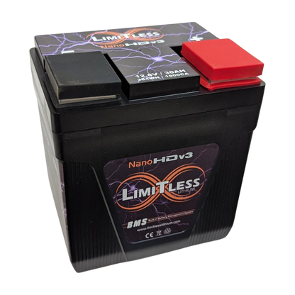 Limitless Lithium Nano HD v3 30AH