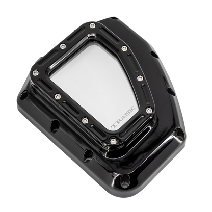 TRASK Assault Series CAM Cover With Window for Twin Cam & M8